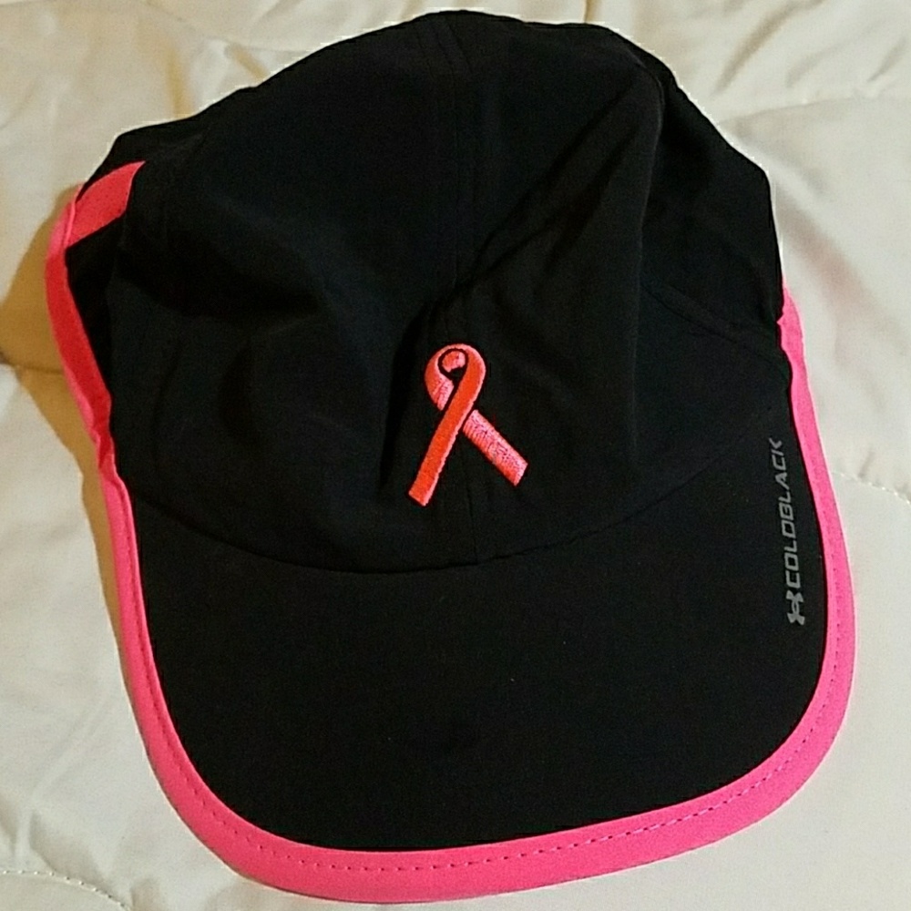 Under Armour PIP Shadow Breast Cancer Ribbon Hat